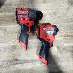 HOUSTON LOCATION - AS-IS Milwaukee 3497-22 12V Brushless Hammer Drill and Impact Driver Combo Kit