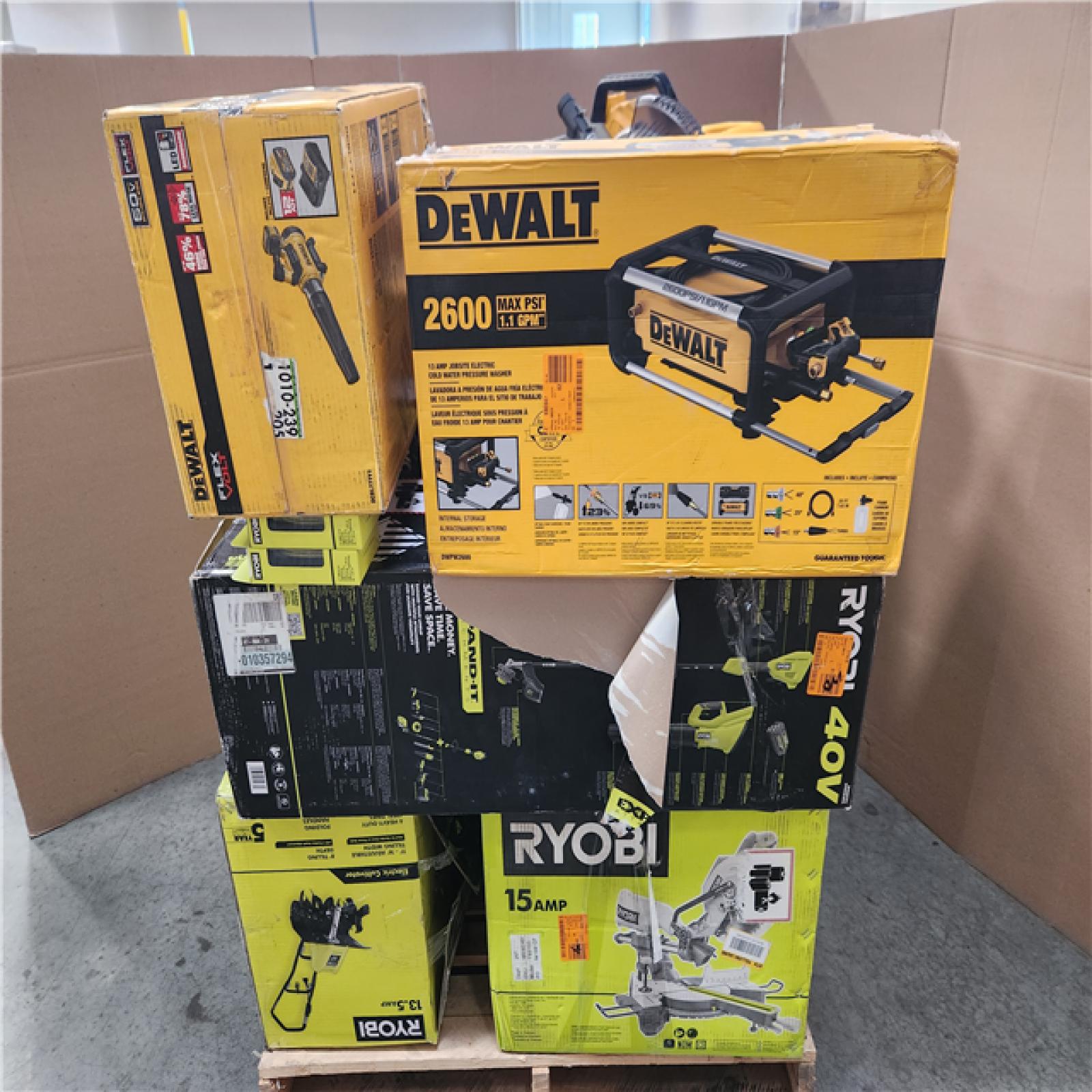 CALIFORNIA AS-IS TOOL PALLET