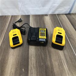 AS-IS DEWALT 20V MAX Lithium-Ion 6.0Ah and 4.0Ah Battery and Charger Starter Kit