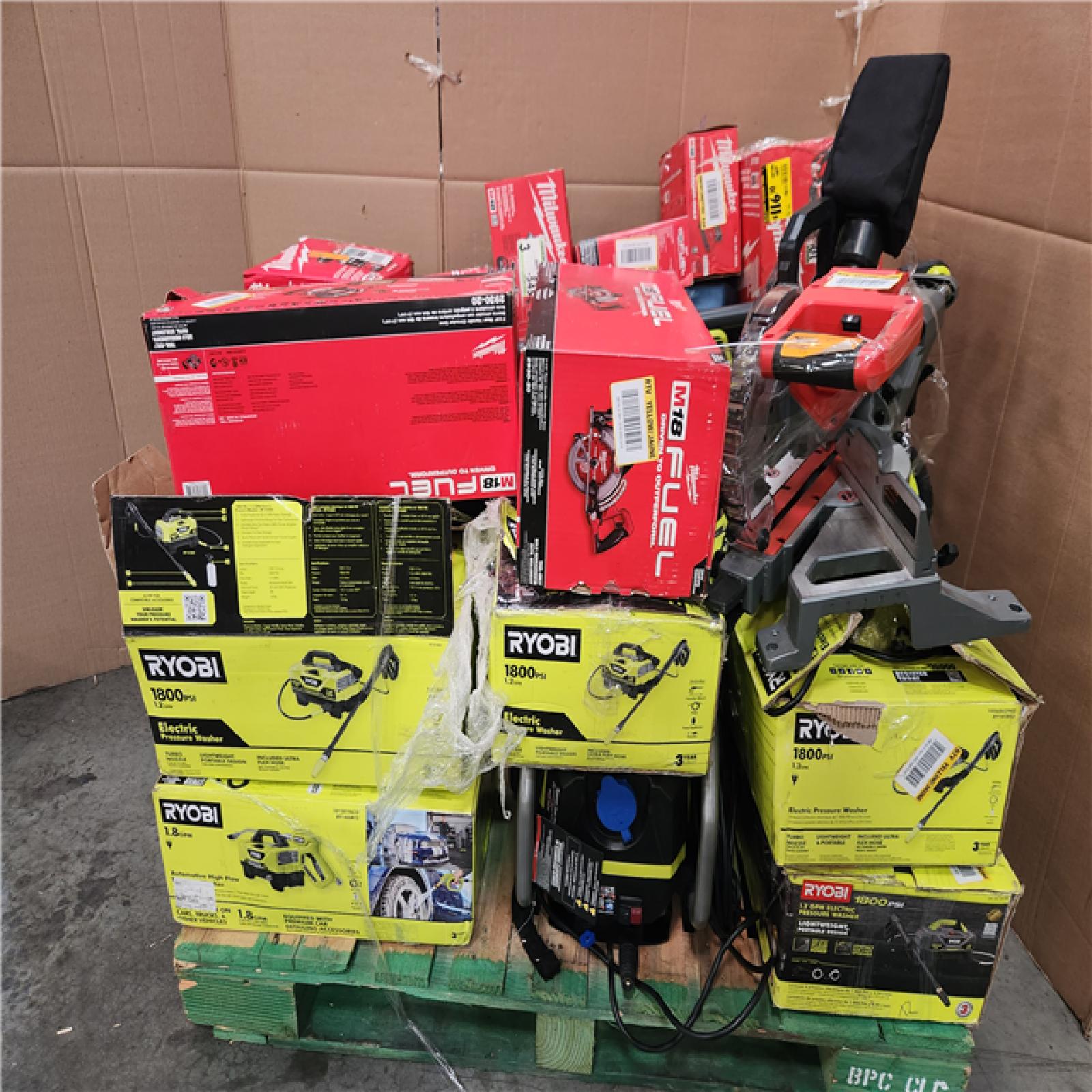 CALIFORNIA AS-IS TOOL PALLET