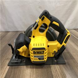 AS-IS DEWALT FLEXVOLT 60V MAX Cordless Brushless 7-1/4 in. Circular Saw with Brake (Tool Only)
