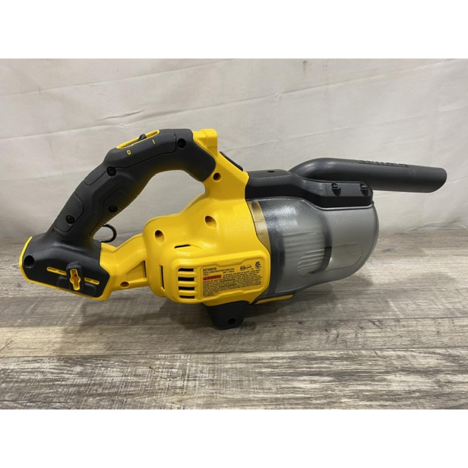 AS-IS DEWALT Bagless 20V MAX Stick Cordless General Dirt Filter Handheld Vacuum (Tool Only)