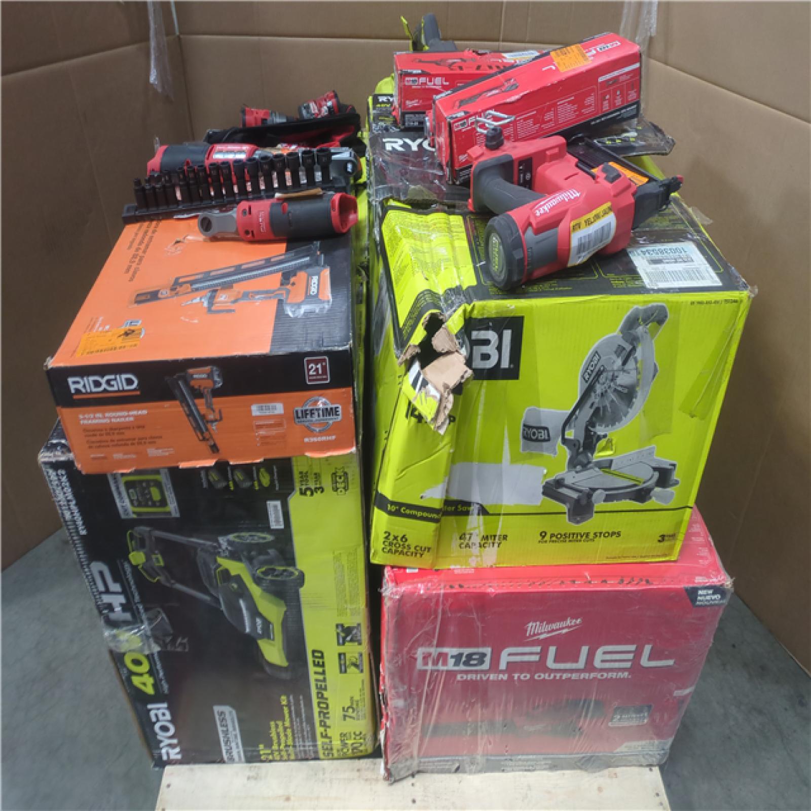CALIFORNIA AS-IS TOOL PALLET