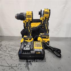 AS-IS- DeWalt 2-Tool Combo Kit W/ (2) BATTERY & CHARGER
