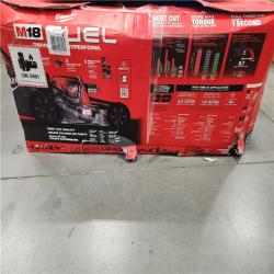 AS-IS- Milwaukee M18 FUEL Brushless Cordless 21 in. Walk Behind Dual Battery Self-Propelled Mower Kit