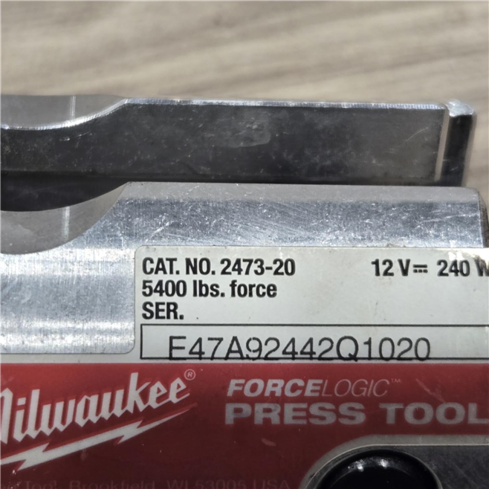 AS-IS MILWAUKEE 12-Volt Lithium-Ion Force Logic Cordless Press Tool Kit