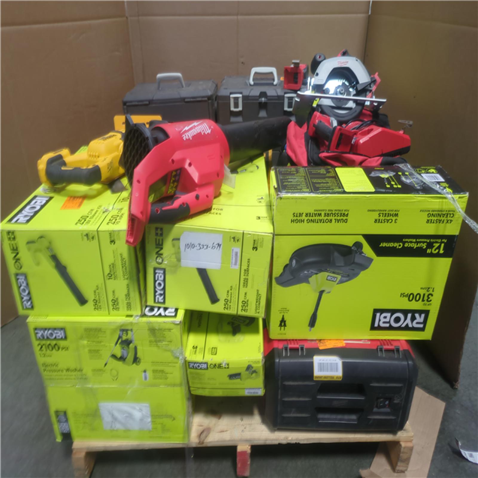 CALIFORNIA AS-IS TOOL PALLET