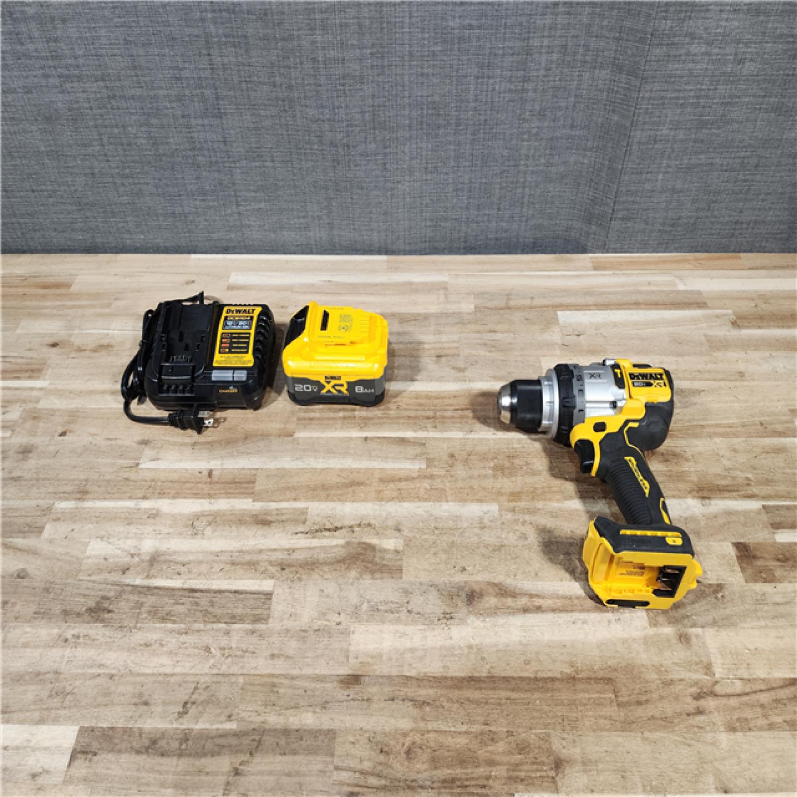 HOUSTON LOCATION - AS-IS DEWALT 20V XR Lithium-Ion Cordless Hammer Drill Kit (Battery & Charger)