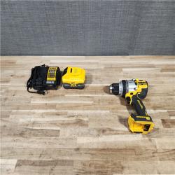 HOUSTON LOCATION - AS-IS DEWALT 20V XR Lithium-Ion Cordless Hammer Drill Kit (Battery & Charger)