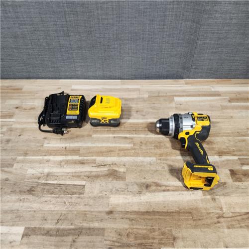 HOUSTON LOCATION - AS-IS DEWALT 20V XR Lithium-Ion Cordless Hammer Drill Kit (Battery & Charger)