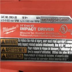 AS-IS Milwaukee FUEL 18V Lithium-Ion Brushless Cordless Hammer Drill and Impact Driver Combo Kit