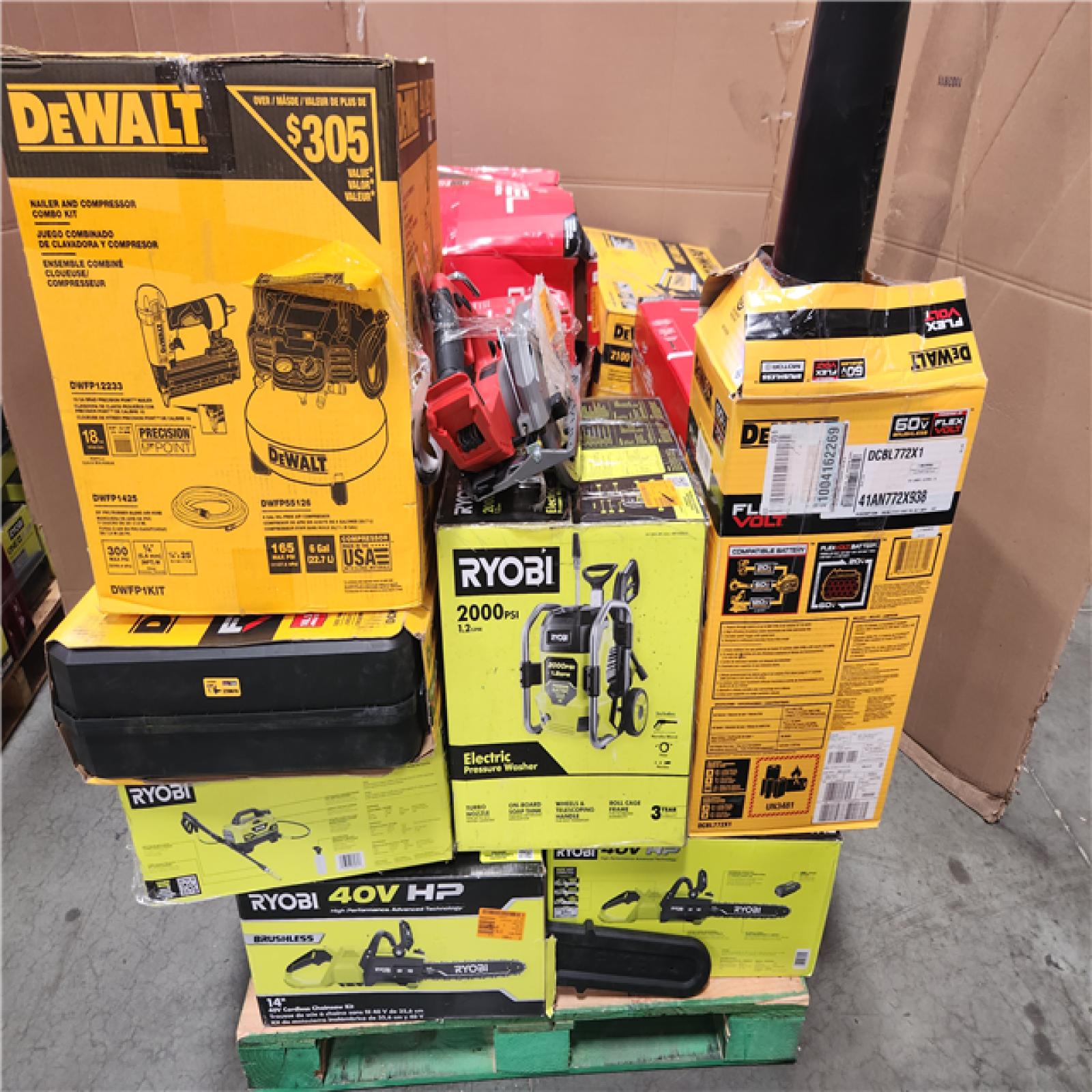 CALIFORNIA AS-IS TOOL PALLET
