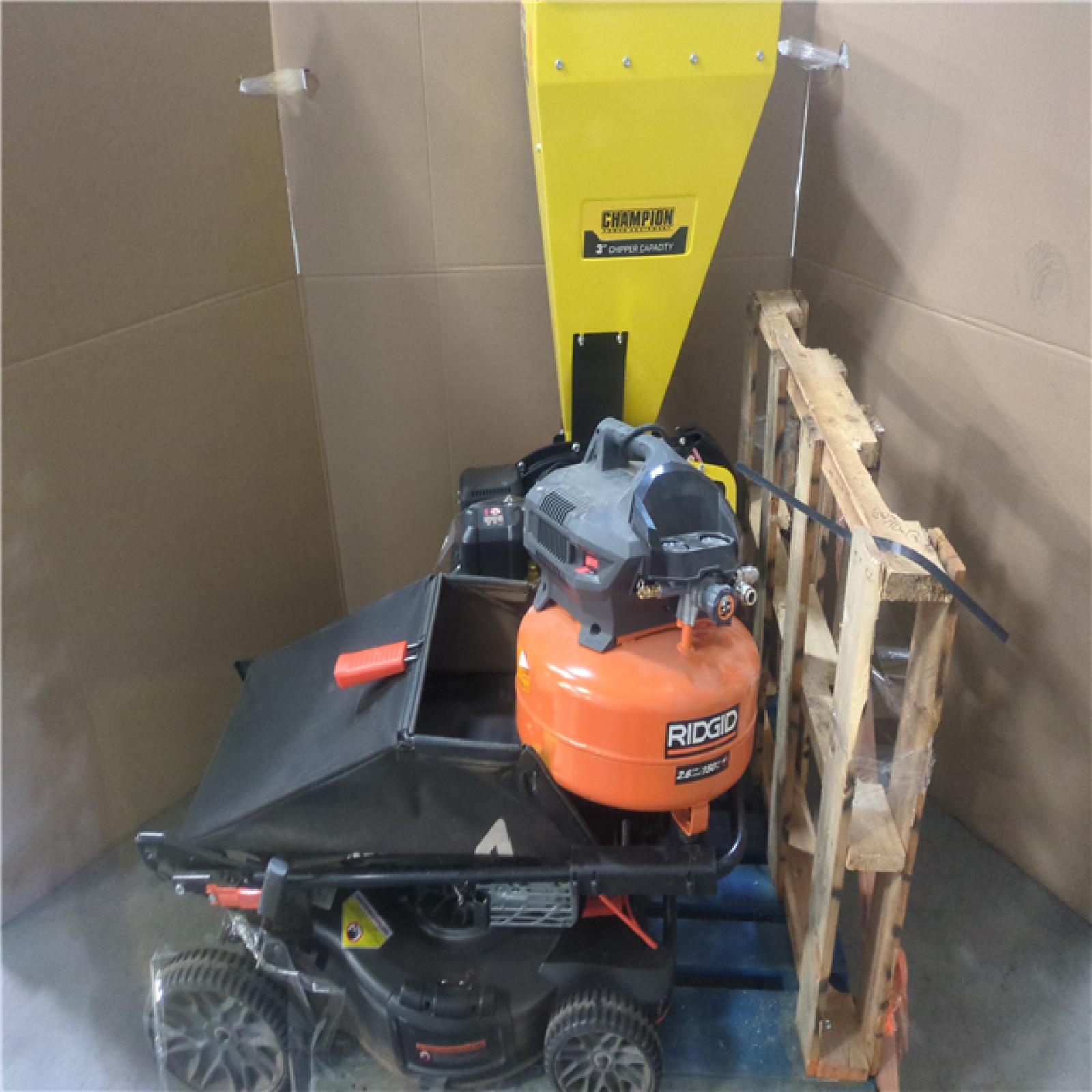 CALIFORNIA AS-IS OUTDOOR POWER EQUIPMENT