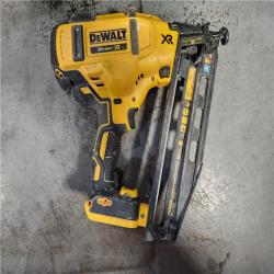 HOUSTON LOCATION - AS-IS DeWalt DCN660D1 20V 16 Gauge Cordless Angled Finish Nailer Kit W/ 2Ah Battery