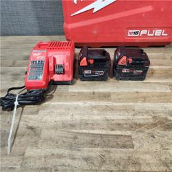 HOUSTON LOCATION - AS-IS Milwaukee FUEL 18V Lithium-Ion Brushless Cordless Hammer Drill and Impact Driver Combo Kit