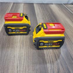 AS-IS DEWALT FLEXVOLT 20-Volt/60-Volt MAX Lithium-Ion 6.0Ah Battery Pack (2-Pack)