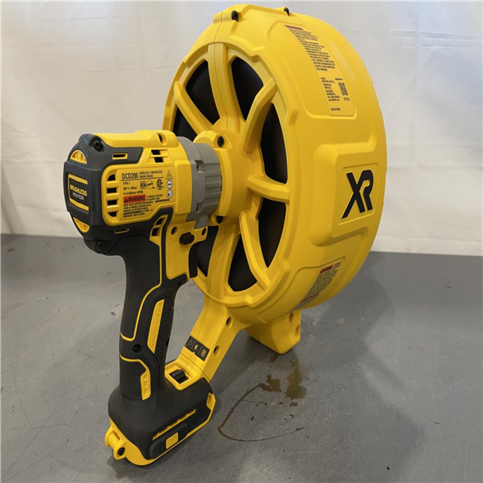 AS-IS - DEWALT 5/16 in. x 25 ft. 20V MAX Cordless Brushless Drain Snake