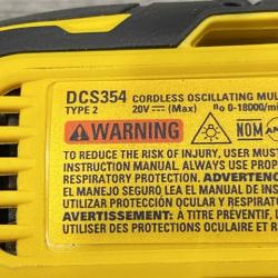 AS-IS DEWALT ATOMIC 20V MAX Cordless Brushless Oscillating Multi Tool Kit