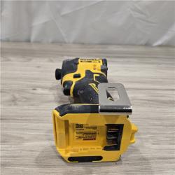 AS-IS DEWALT 20V MAX* XR Brushless Cordless 1/4 Quiet Hydraulic Impact Driver (Tool-Only)