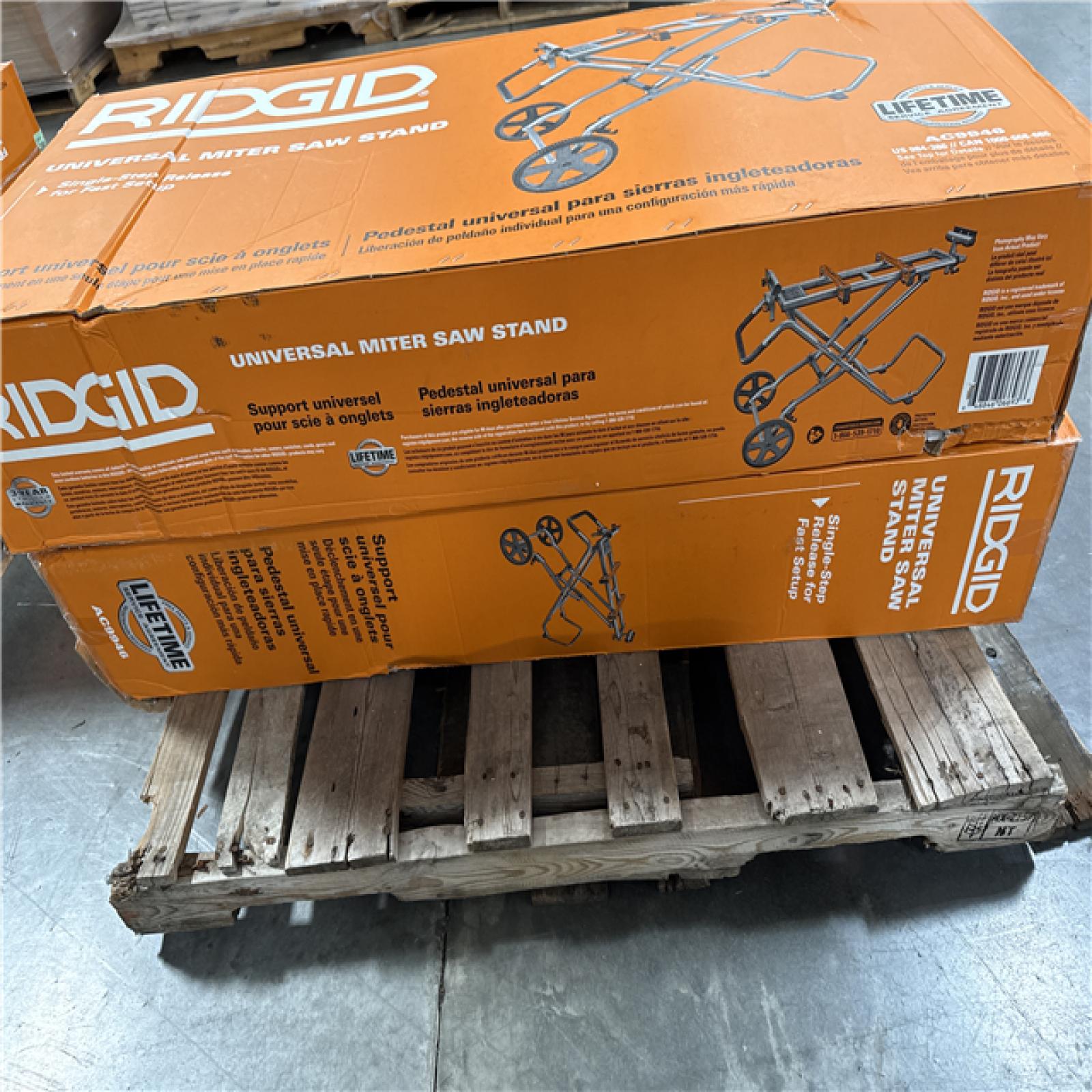 California NEW Ridgid Universal Miter Saw Stand (2 Boxes)