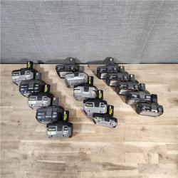 HOUSTON LOCATION - AS-IS RYOBI BATTERY PACK QTY - 15