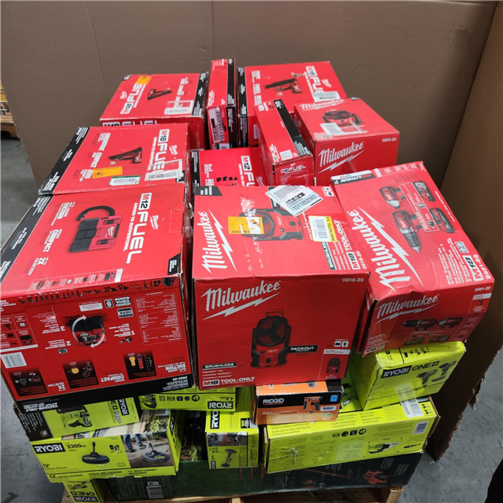 CALIFORNIA AS-IS TOOL PALLET