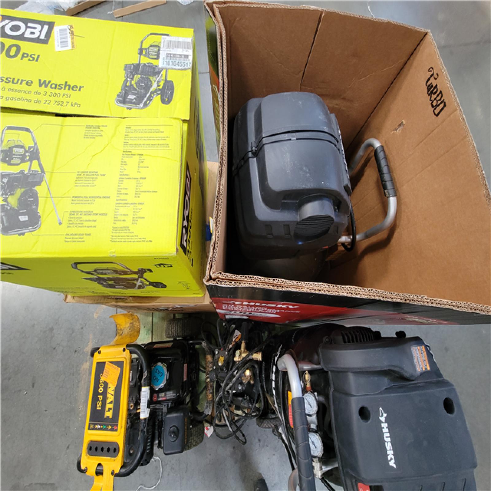 CALIFORNIA AS-IS OUTDOOR POWER EQUIPMENT