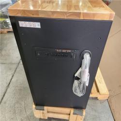 Phoenix NEW Husky 61 in. W x 23 in. D Heavy Duty 15-Drawer Mobile Workbench Tool Chest with Solid Wood Top in Matte Black