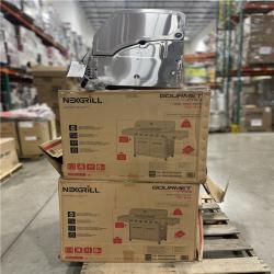 Nexgrill Gourmet Pro 6-Burner Stainless Steel Propane Gas Grill PALLET (3 UNITS)