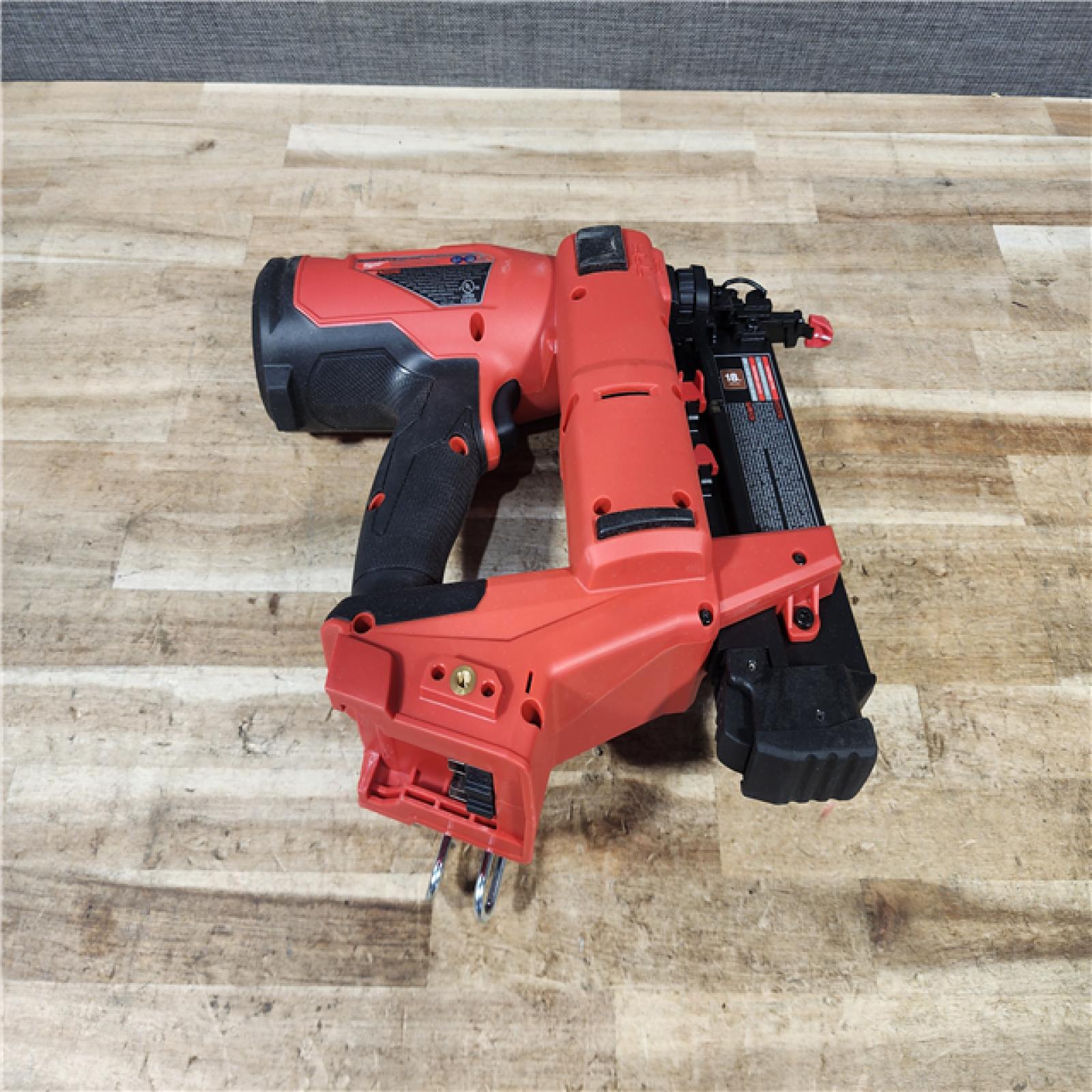 HOUSTON LOCATION - AS - IS Milwaukee FUEL 18-Volt Lithium-Ion Brushless Cordless Gen II 18-Gauge Brad Nailer (Tool-Only)