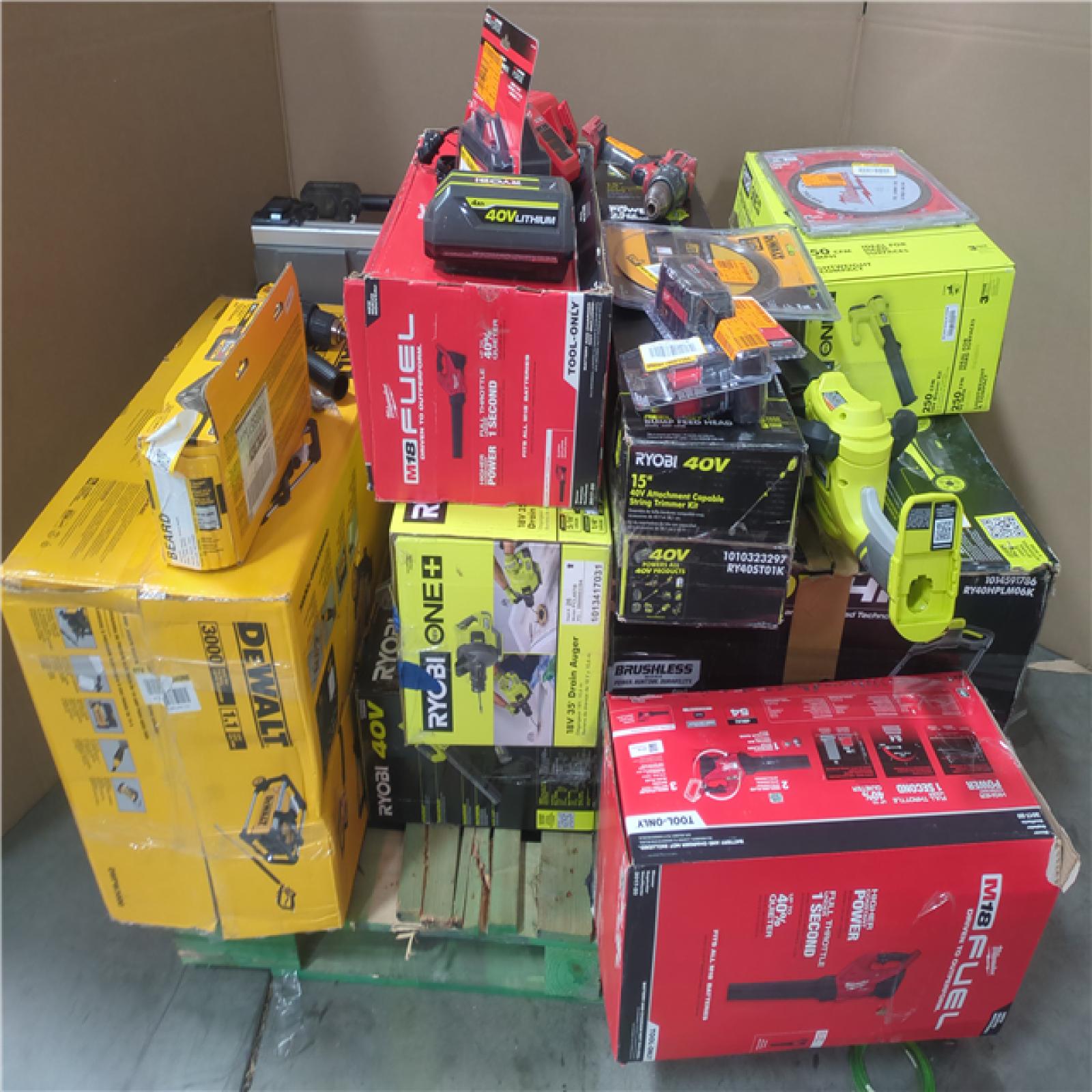 CALIFORNIA AS-IS TOOL PALLET