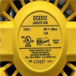 AS-IS DEWALT 20V MAX Jobsite Fan (Tool Only)