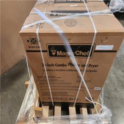 Phoenix NEW Magic Chef 23.4 in. 2.7 cu. ft. White All in One Ventless and Washer Dryer Combo (SEALED)