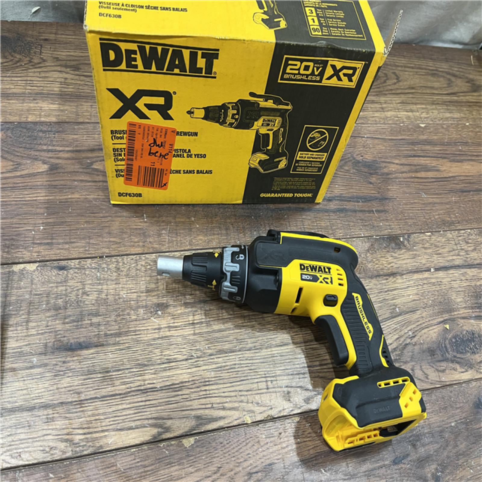 AS-IS Dewalt DCF630B 20V MAX COMPACT SCREWGUN
