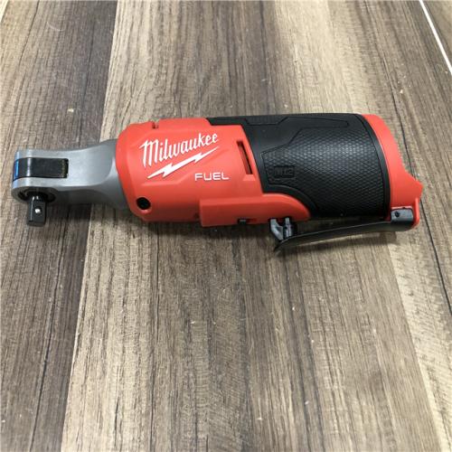 AS-IS Milwaukee FUEL 12-Volt Lithium-Ion Brushless Cordless High Speed 3/8 in. Ratchet (Tool-Only)