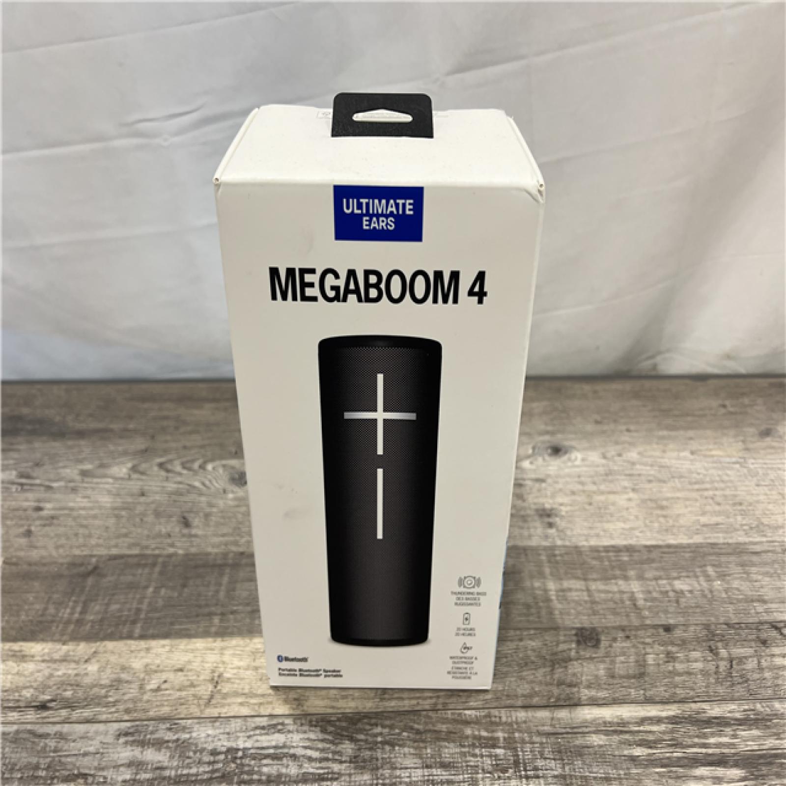 NEW Ultimate Ears - 984-001964 Ultimate Ears Megaboom 4 Portable Wireless Bluetooth Speaker - Black