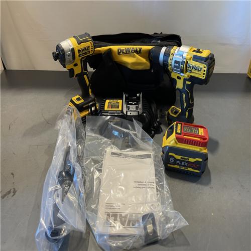 AS-IS - DEWALT 20V MAX Cordless Brushless Hammer Drill/Driver 2 Tool Combo Kit