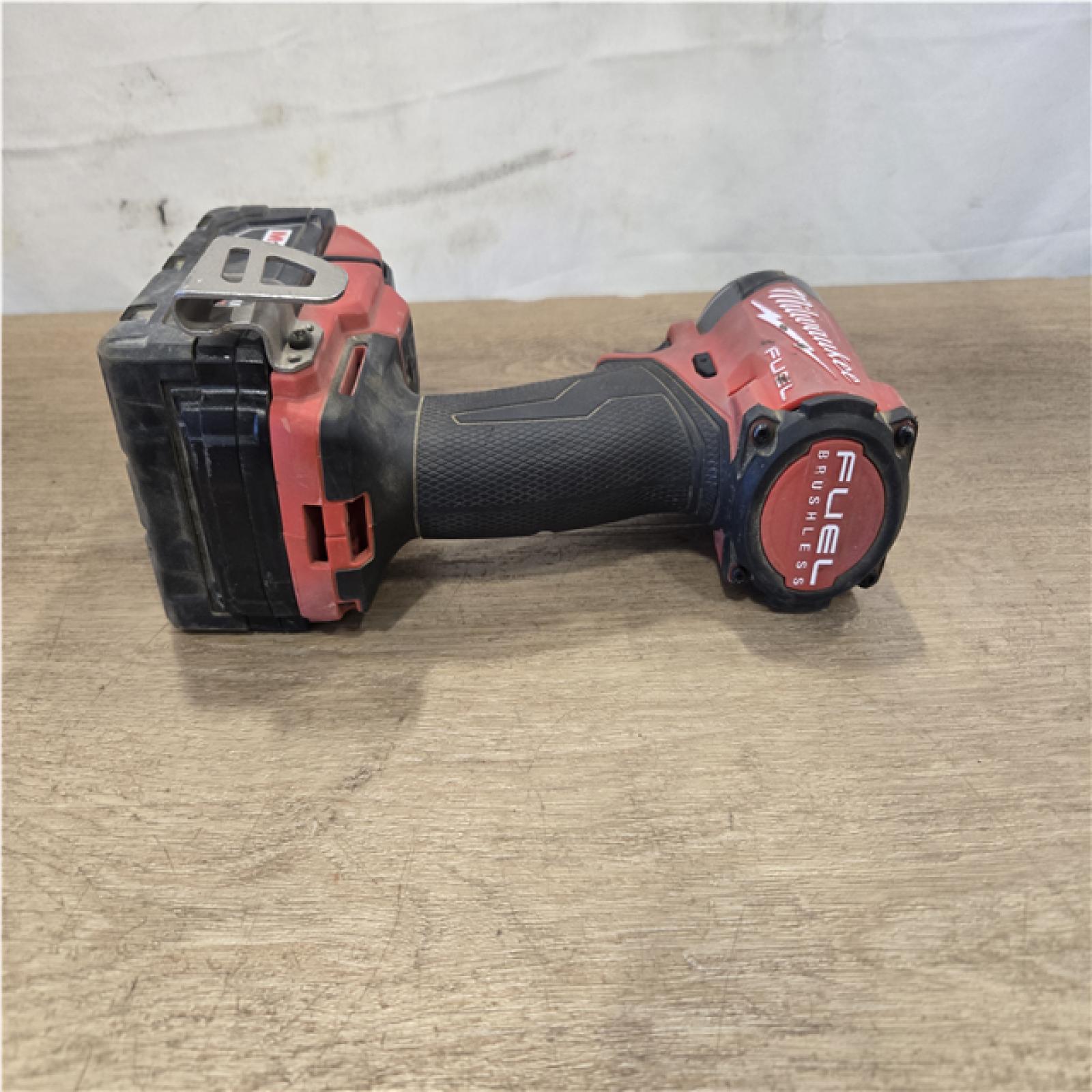 AS-IS Milwaukee FUEL 18V Lithium-Ion Brushless Cordless Hammer Drill and Impact Driver Combo Kit