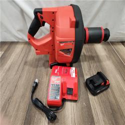 AS-IS- Milwaukee M18 FUEL Drain Snake with CABLE DRIVE Kit