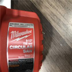 AS-IS Milwaukee 18V Lithium-Ion Cordless 6-1/2 in. Circular Saw (Tool-Only)