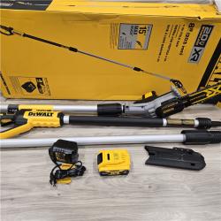 LIKE NEW! -  DEWALT  20V MAX 8in. Cordless Battery Powered Pole Saw Kit with (1) 4Ah Battery, Charger & Sheath