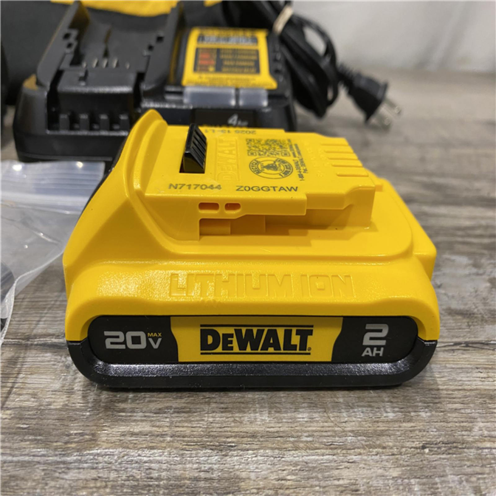 AS-IS DEWALT Atomic 20V Lithium-Ion Cordless Compact 1/2 in. Drill/Driver Kit