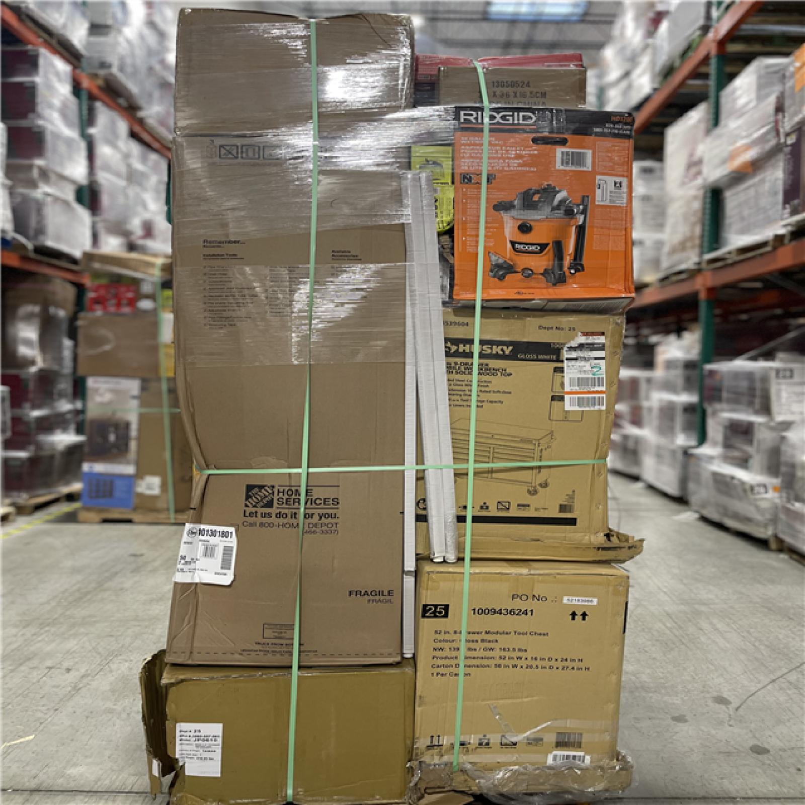 DALLAS LOCATION- AS-IS HOME IMPROVEMENT PALLET