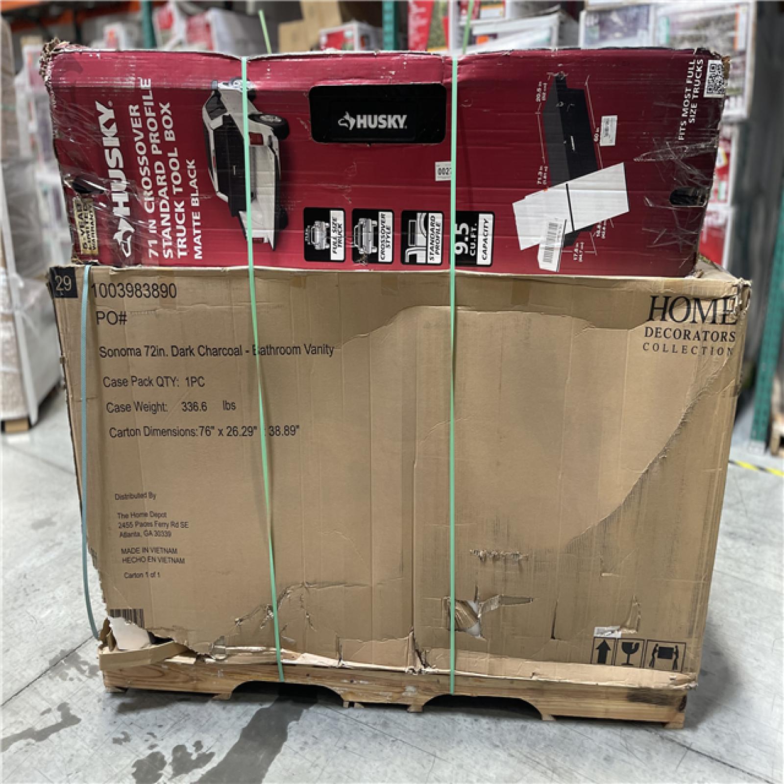 DALLAS LOCATION- AS-IS HOME IMPROVEMENT PALLET