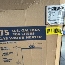 California NEW Rheem 75 Gallons Propane Gas Water Heater & AO Smith ProLine Commercial Grade 40-Gallon Natural Gas Water Heater