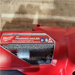 Houston Location AS-IS Milwaukee FUEL 3-1/2 in. 18-Volt 30-Degree Lithium-Ion Brushless Cordless Framing Nailer (Tool-Only)