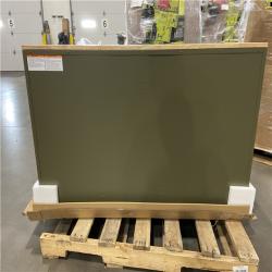 DALLAS LOCATION - Husky Limited Edition 52 in. x 24.5 in. D 10-Drawer Army Green Mobile Workbench with Solid Wood Top