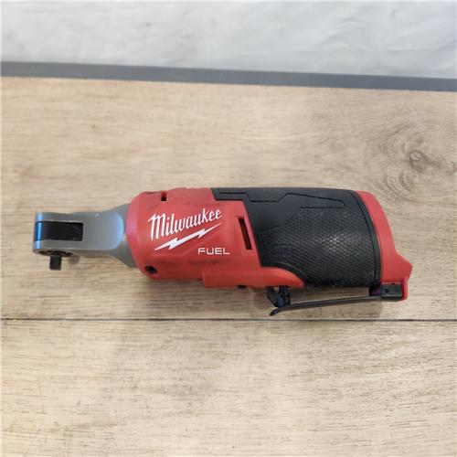 AS-IS- Milwaukee FUEL 12V Lithium-Ion Brushless Cordless High Speed 1/4 in. Ratchet (Tool-Only)