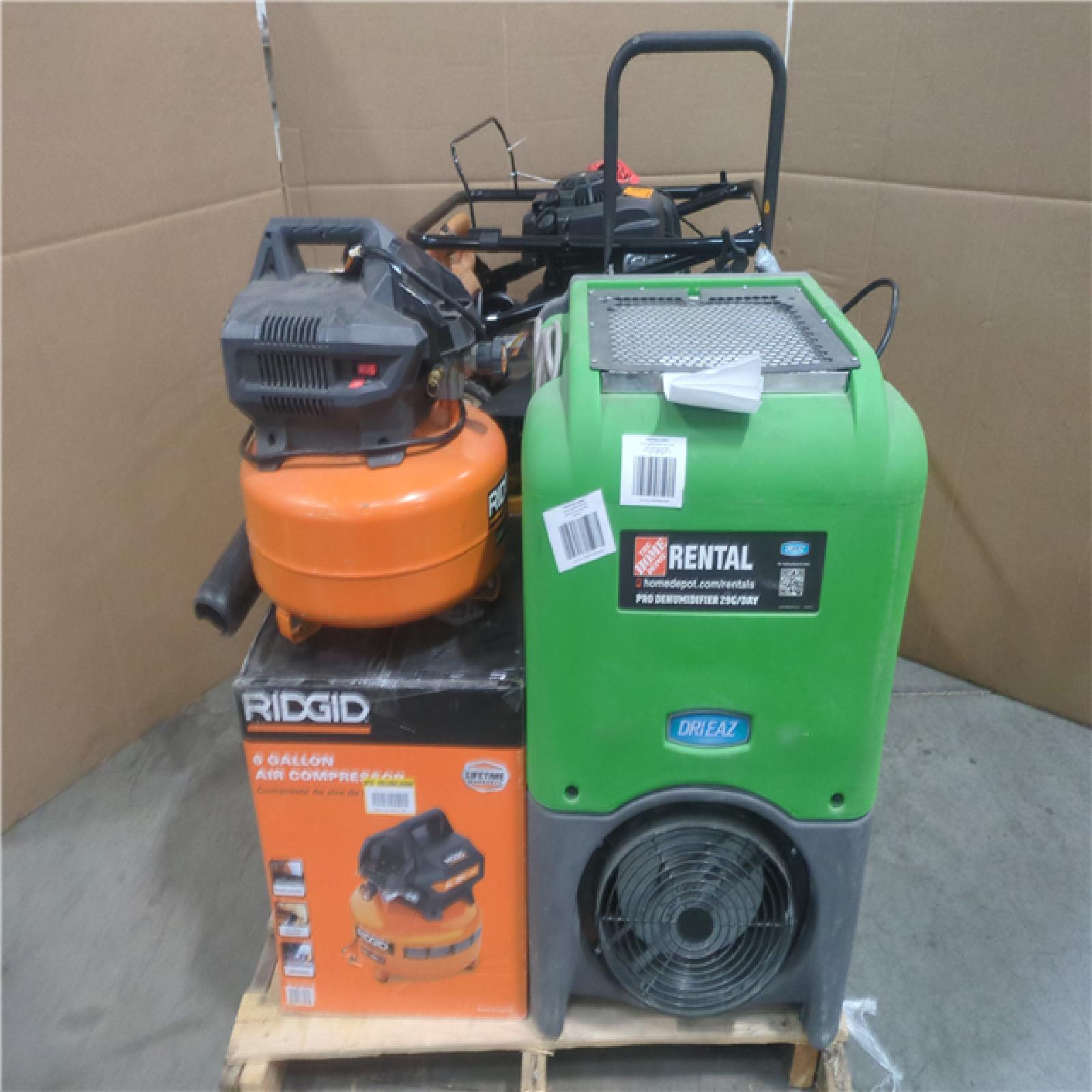 California AS-IS OUTDOOR POWER EQUIPMENT