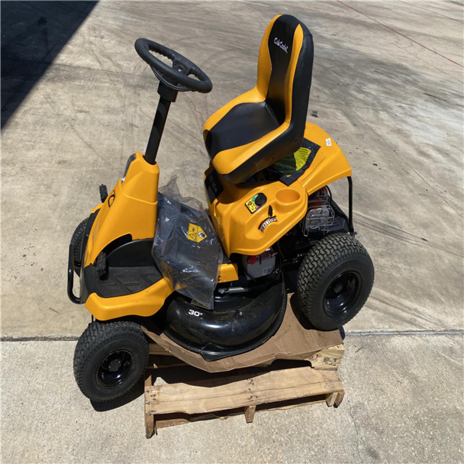 Houston Location - AS-IS Cub Cadet 30 Riding Mower
